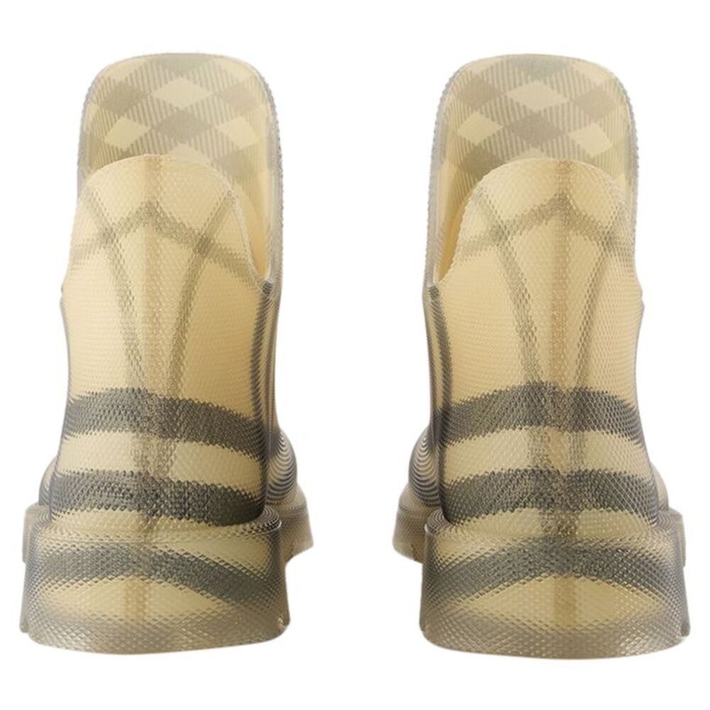 Marsh Low Ankle Boots - Burberry - Synthetic - Beige - Picture 3 of 4